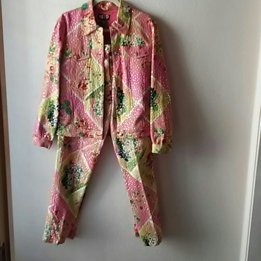 Matching jean and jacket